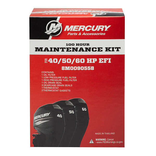 Mercury 100Hour Service Kit 40/50/60HP EFI 4Stroke CM Marine