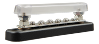 Busbar 150A 2P with 10 screws  + cover