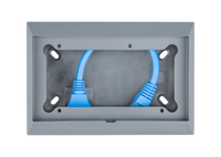 Wall mount enclosure for 65 x 120mm GX panels