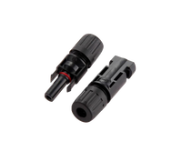 Solar connector pair MC4, 1x Male/1x Female