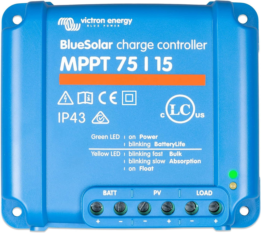 Victron BlueSolar MPPT 75/15 Solar Controller - Victron Energy SCC010015050R