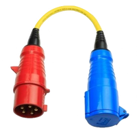 Shore Power Adaptor Cord 32A 3-phase to 1-phase